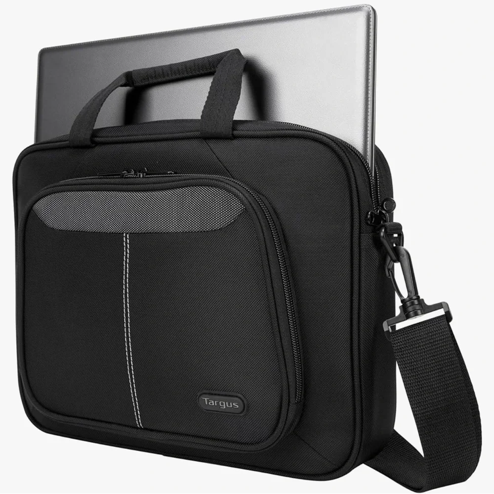 NWT Targus 12.1” Intellect Slim Slipcase Bag Black Laptop Case Organizer